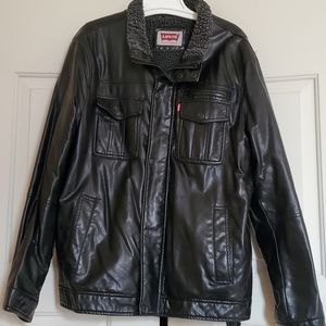 Men's Levi's Faux- Leather Jacket
